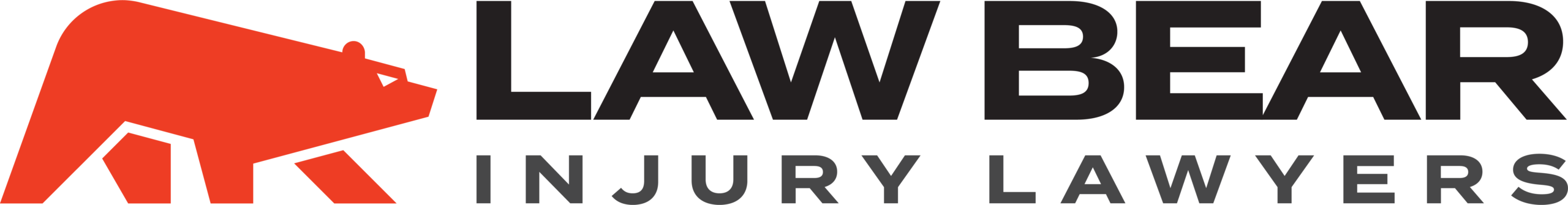 Law Bear Injury Lawyers Logo